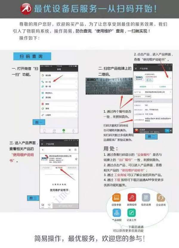 西安泰富西瑪電機(jī)2018年1月1日起全面啟用產(chǎn)品防偽碼系統(tǒng)。