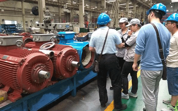 西安泰富西瑪電機(jī)開展安全月安全生產(chǎn)大檢查。