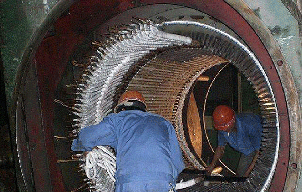 西安西瑪高壓電機(jī)定子線圈接地故障案例解析。